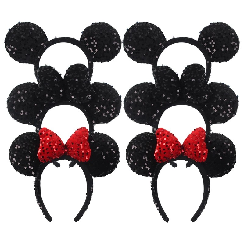Travel Accessories To Gift - 1pc Classic Mouse Ears Hair Hoops