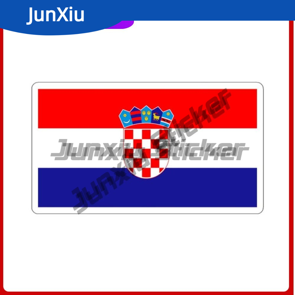 Travel Accessories To Gift - Croatia Flag Travel Sticker Croatian European