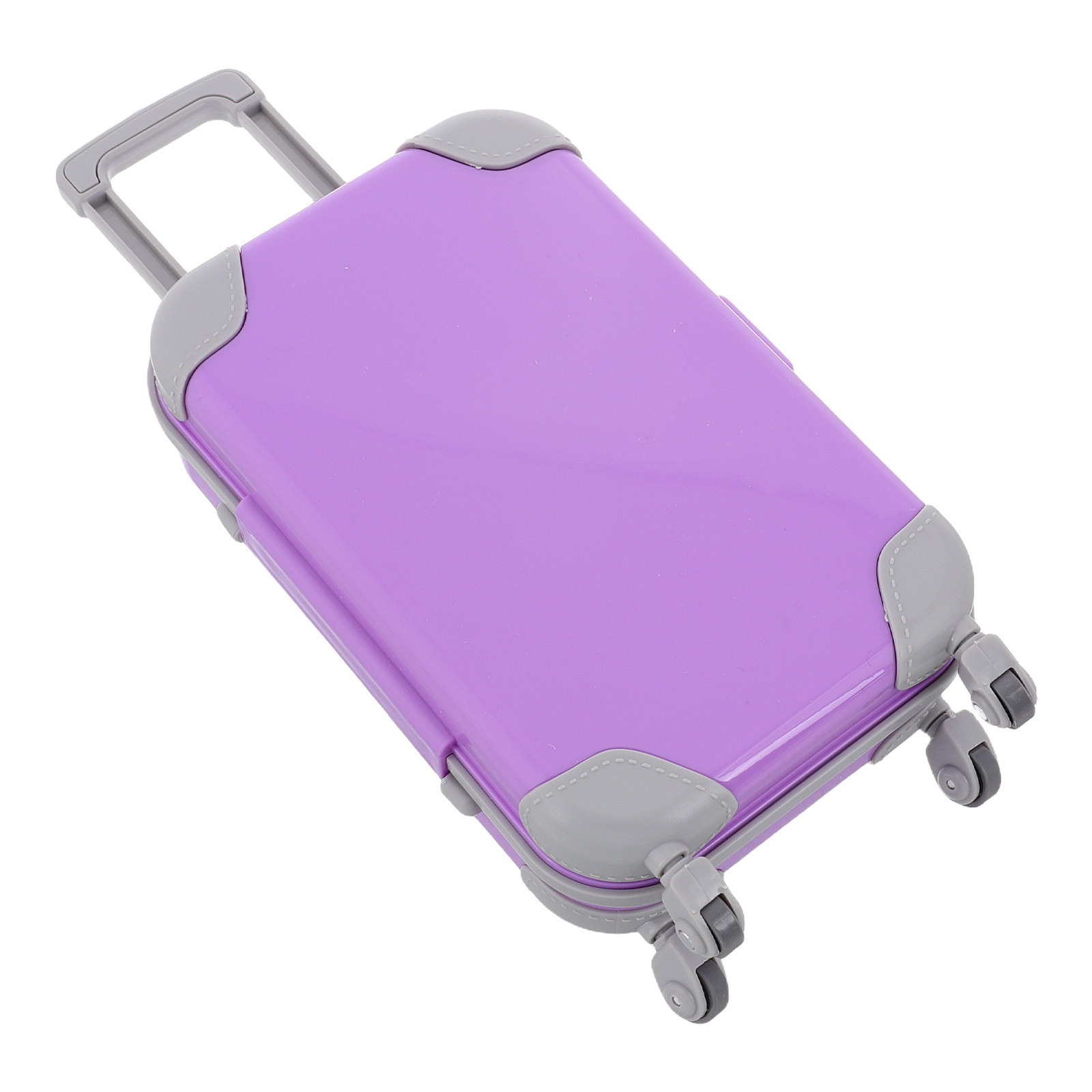 Travel Accessories For Europe - Miniature Travel Suitcase ABS Material Smooth