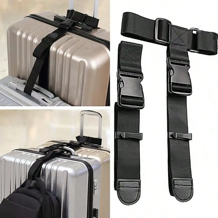 400cm/157.48in Heavy Duty Lugg - Travel Accessories Luggage Straps recension och pris