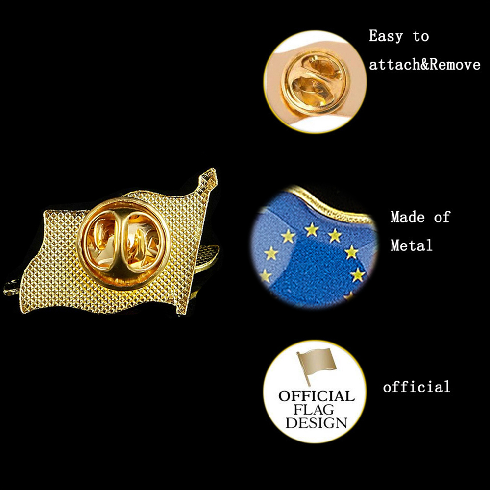 European Union Patriotism Badg - Travel Accessories For Europe recension och pris