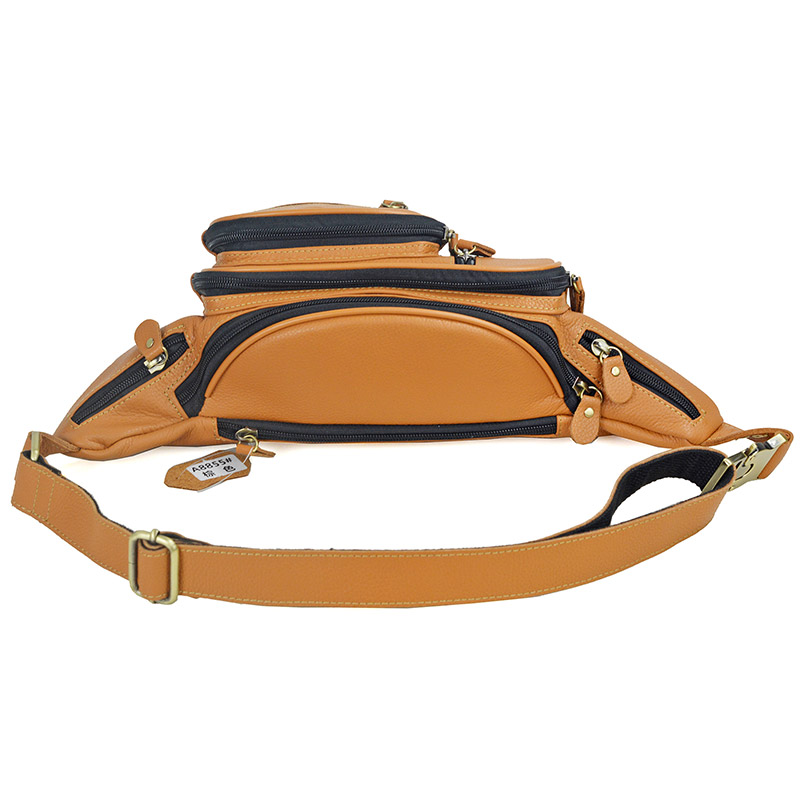 Men Genuine Leather Waist Pack - Travel Accessories For Men recension och pris