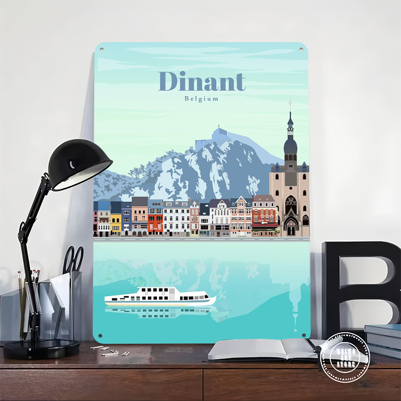 Travel to Dinant Printed Poste - Travel Accessories For Europe recension och pris