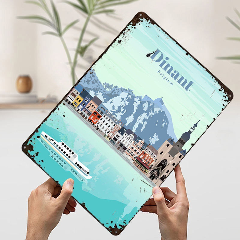 Travel to Dinant Printed Poste - Travel Accessories For Europe recension och pris