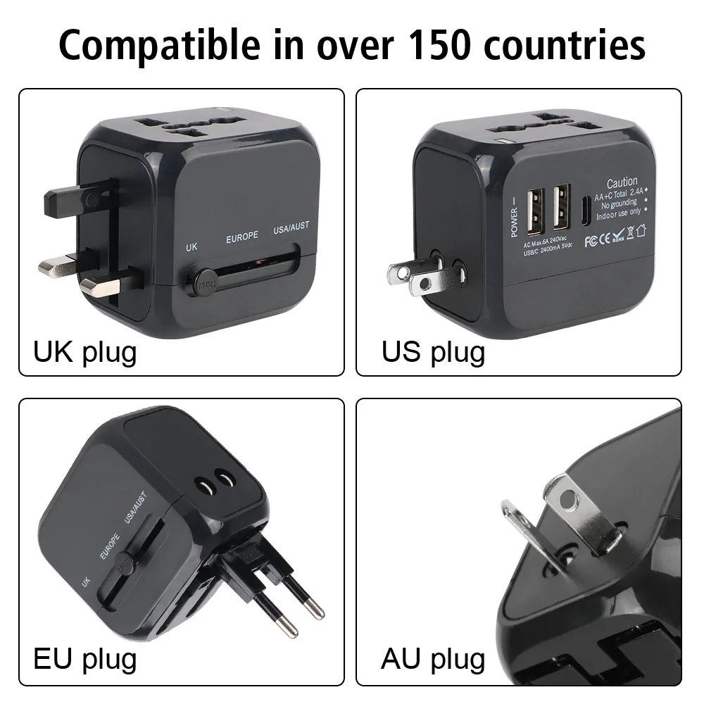 All-in-One Wall Travel Charger - Travel Accessories Uk recension och pris