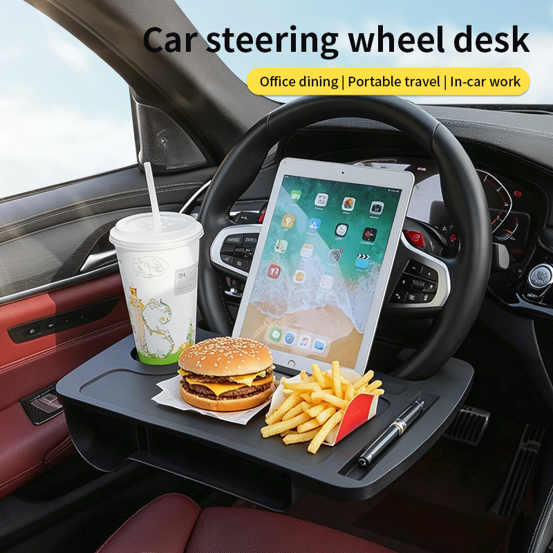 2-IN-1 Car Steering Wheel Tabl - Travel Accessories For Car recension och pris