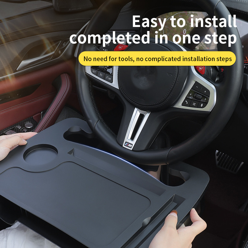 2-IN-1 Car Steering Wheel Tabl - Travel Accessories For Car recension och pris
