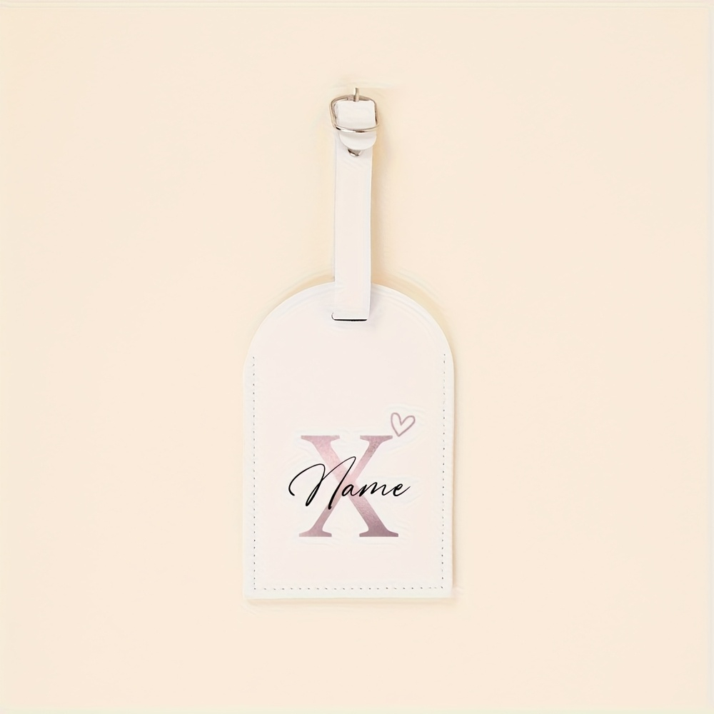 Custom PU Luggage Tag Personal - Travel Accessories To Gift recension och pris