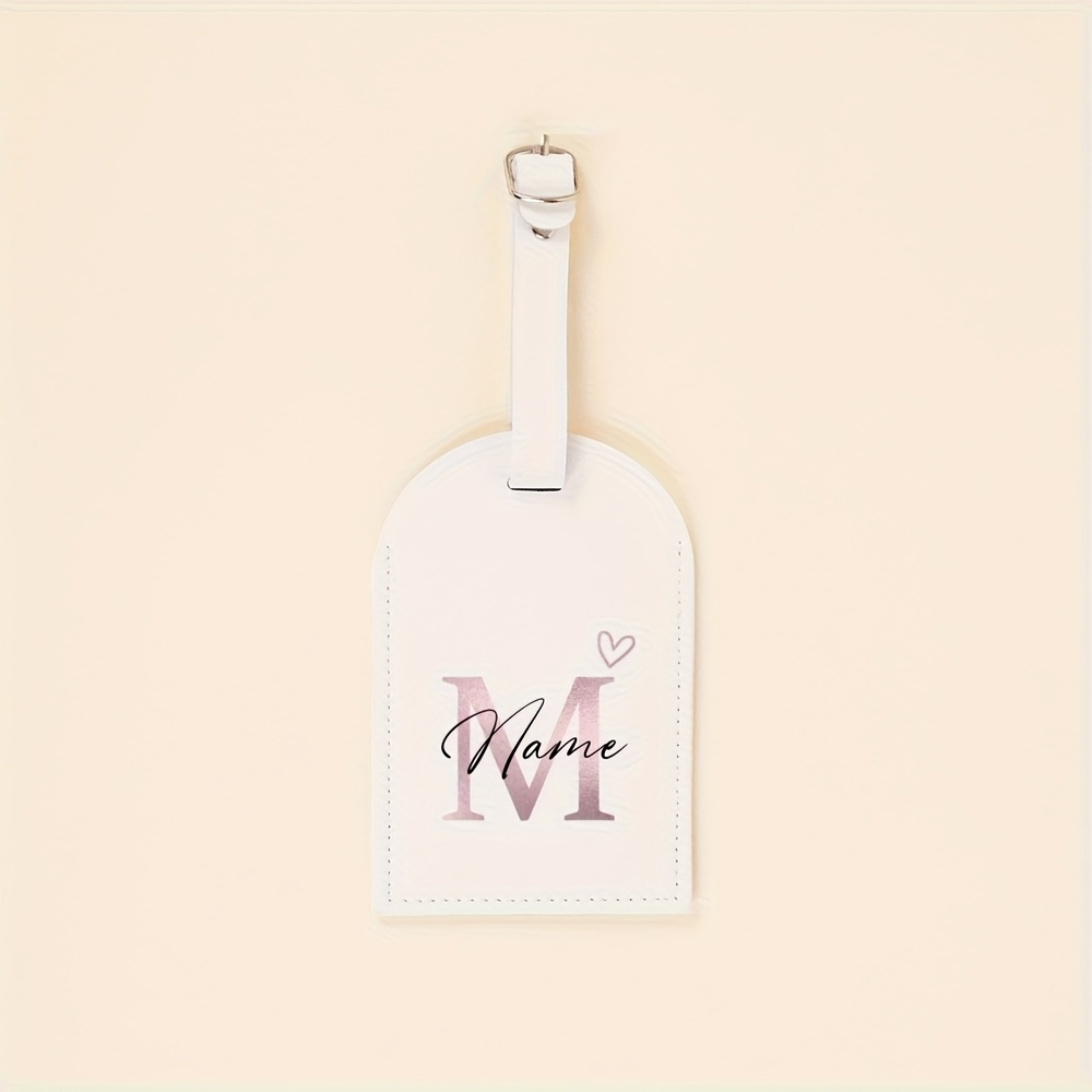 Custom PU Luggage Tag Personal - Travel Accessories To Gift recension och pris