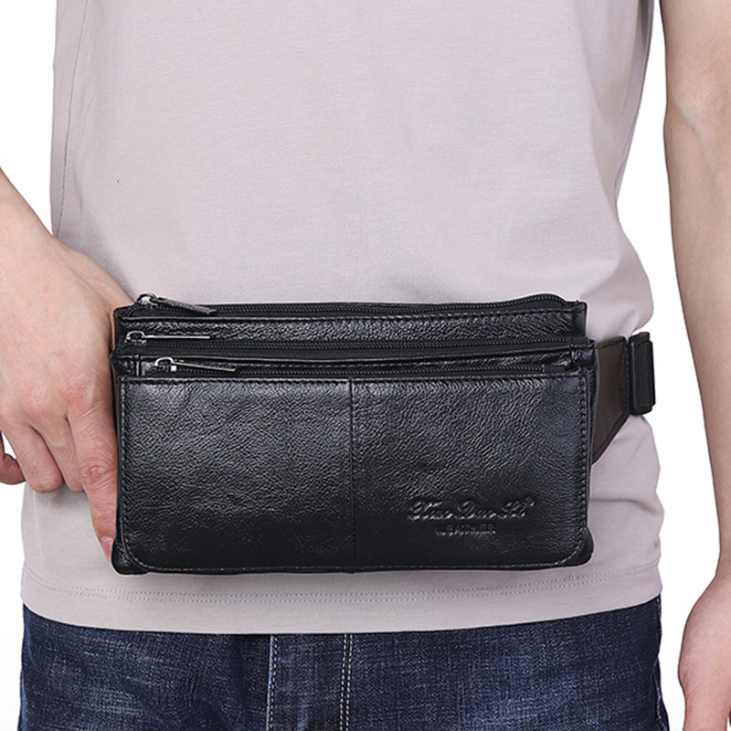 Men Waist Fanny Pack Belt Hip  - Travel Accessories For Men recension och pris