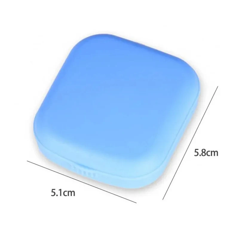 1pcs Mini Square Contact Lens  - Travel Accessories Kit Bag recension och pris
