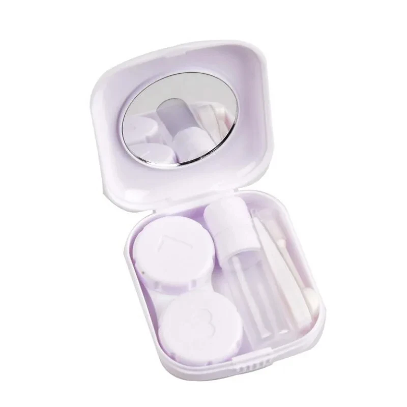 1pcs Mini Square Contact Lens  - Travel Accessories Kit Bag recension och pris
