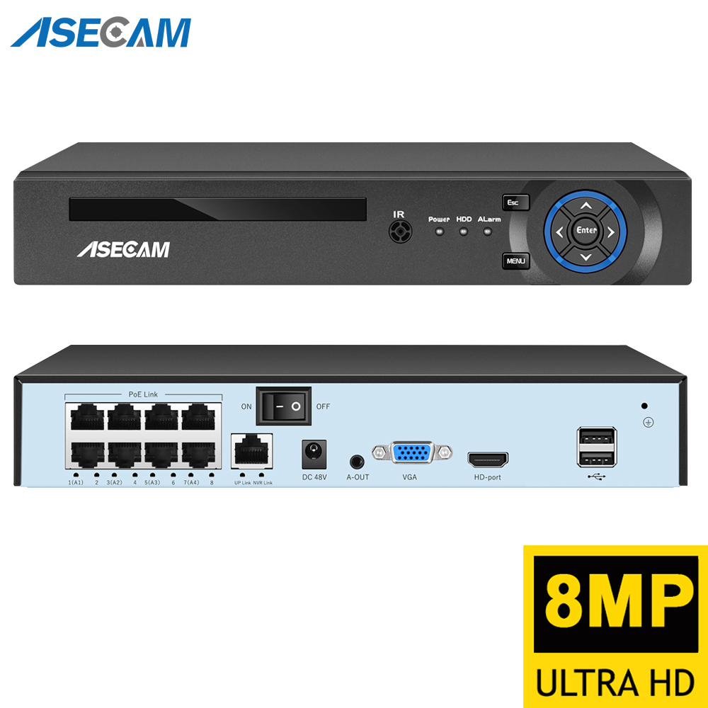 Super 8MP POE NVR Video Record - Travel Accessories Uk recension och pris