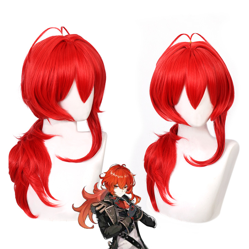 Genshin Impact Diluc Cosplay W - Travel Accessories For Men recension och pris