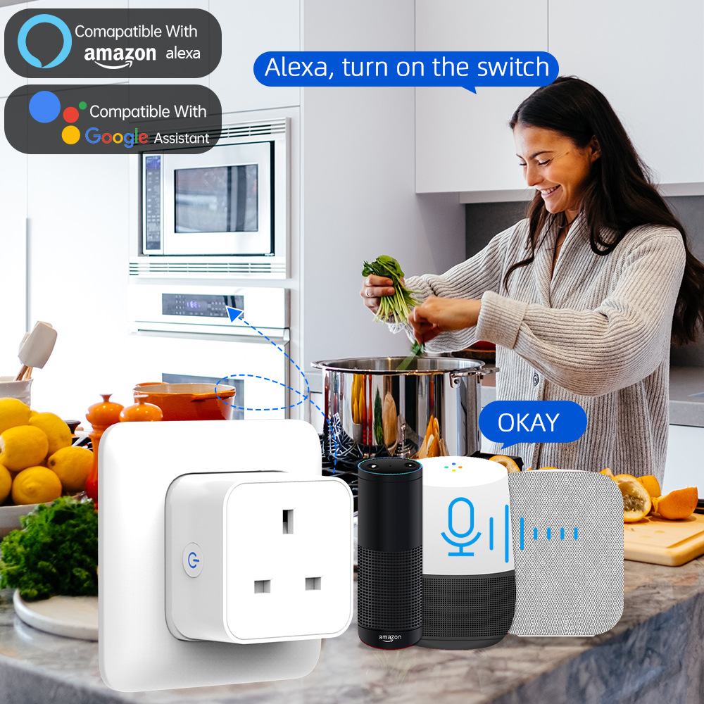 Tuya Smart Socket 16A/20A WiFi - Travel Accessories Uk recension och pris