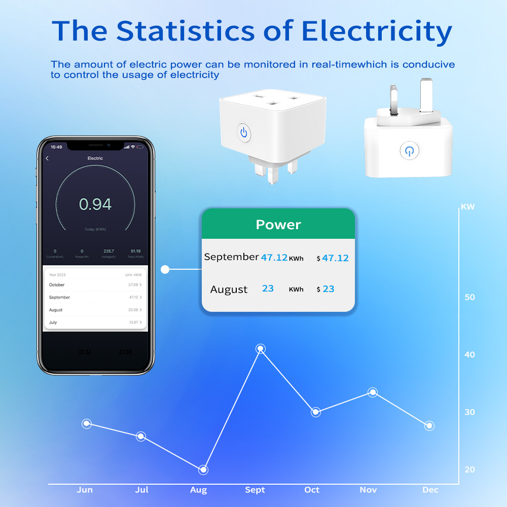 Tuya Smart Socket 16A/20A WiFi - Travel Accessories Uk recension och pris