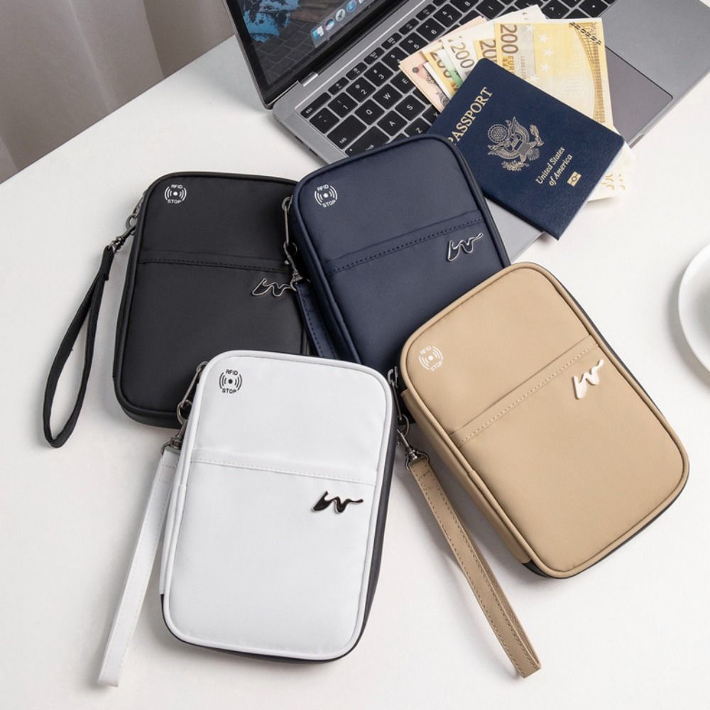 Portable Polyester Card Case L - Travel Accessories For Plane recension och pris