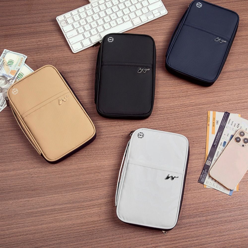 Portable Polyester Card Case L - Travel Accessories For Plane recension och pris