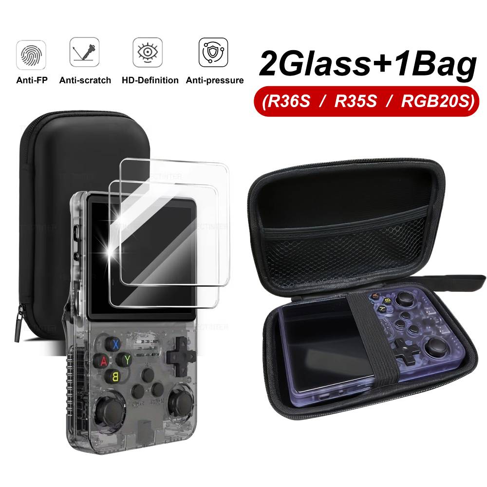 3 IN 1 Storage bag+Glass Tempe - Travel Accessories Kit Bag recension och pris