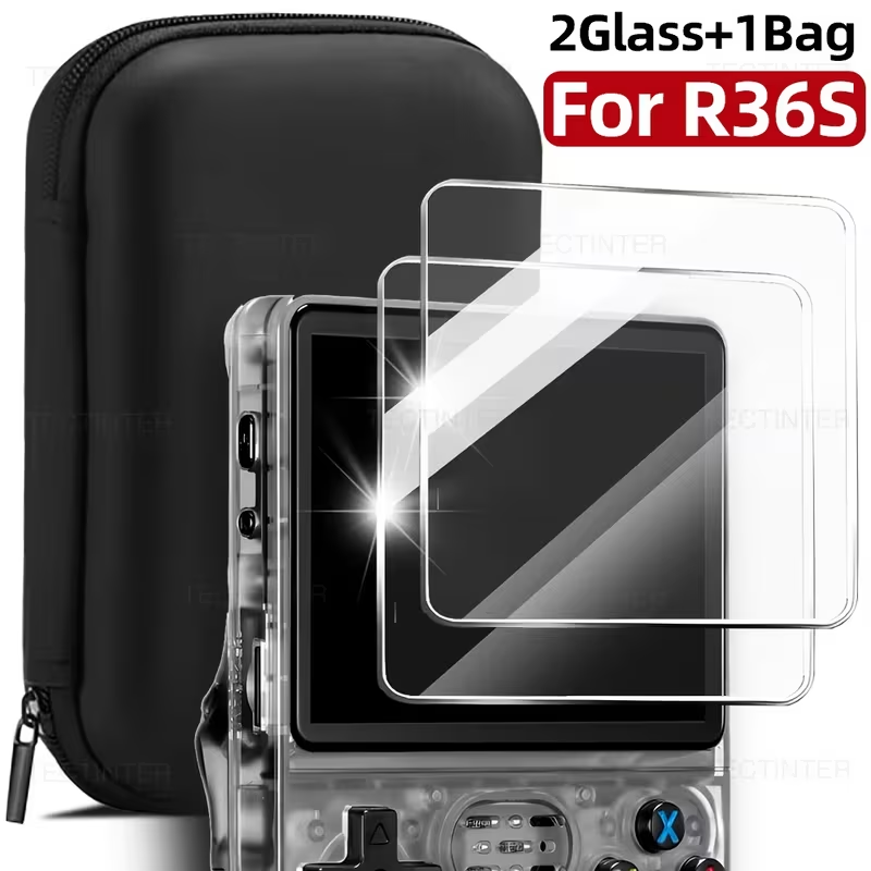3 IN 1 Storage bag+Glass Tempe - Travel Accessories Kit Bag recension och pris