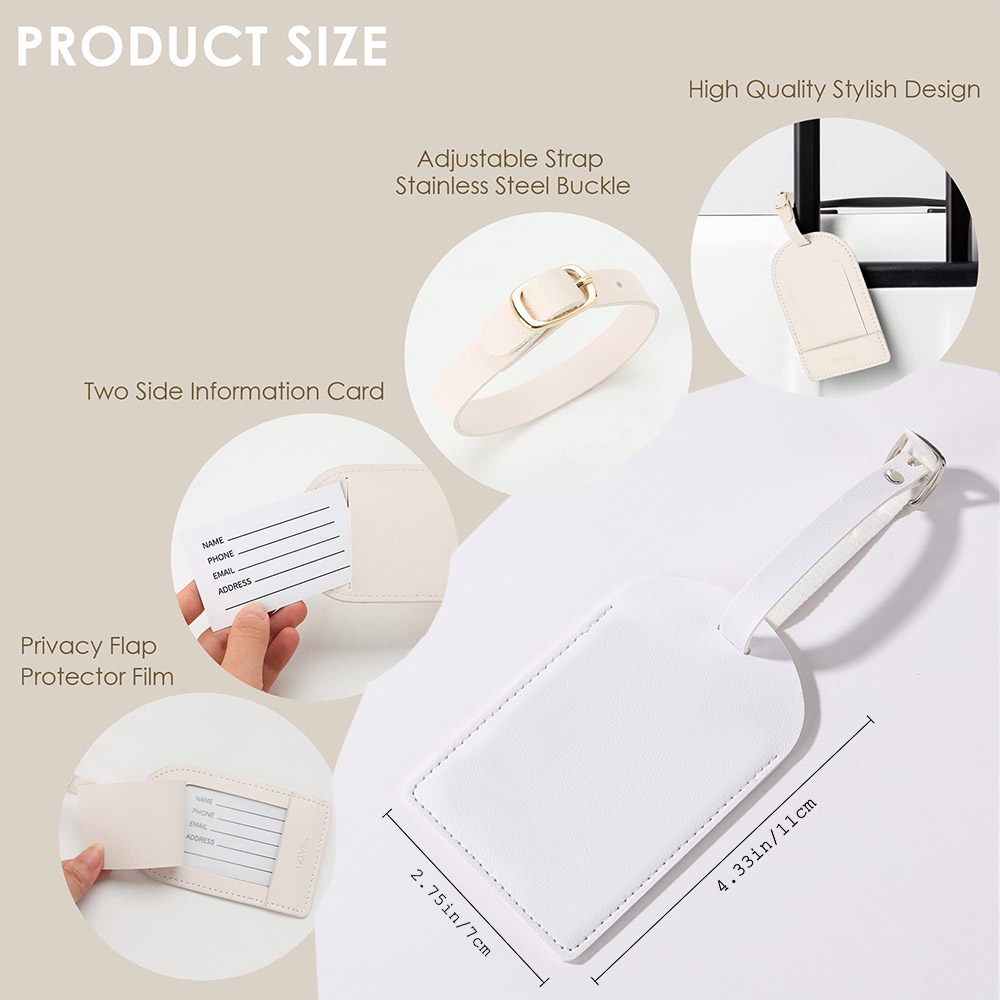 Personalised Pu Leather Luggag - Travel Accessories To Gift recension och pris
