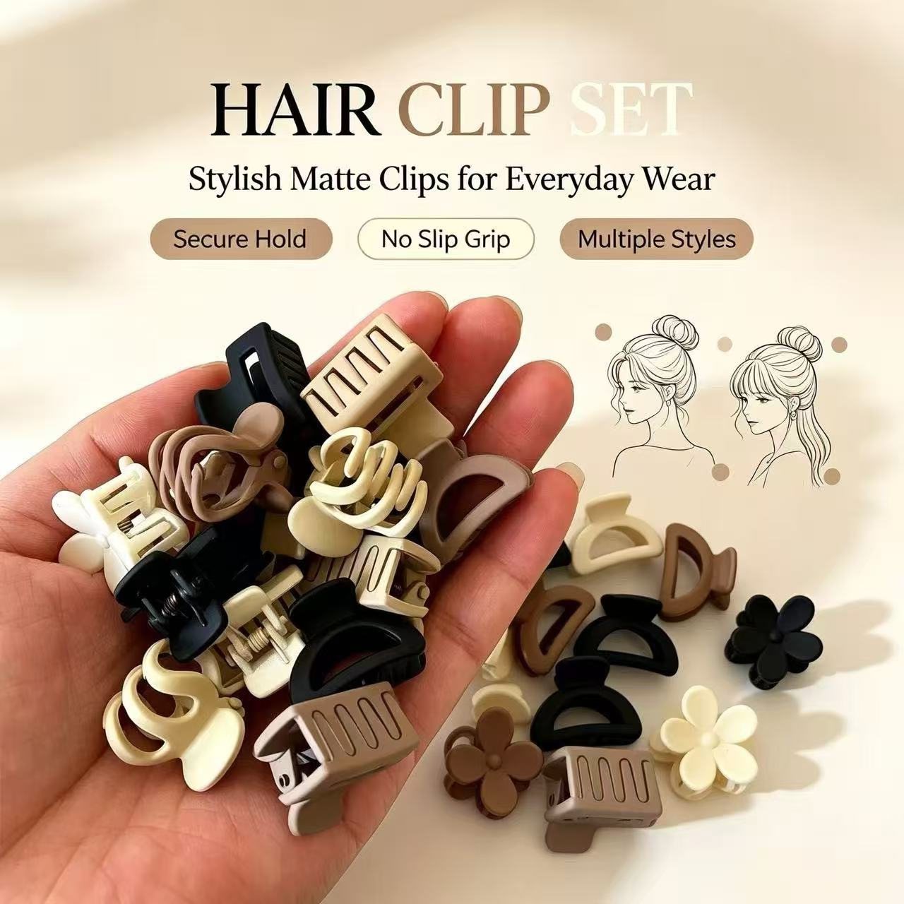 10/20/30pcs Beige Mixed Pack S - Travel Accessories To Gift recension och pris