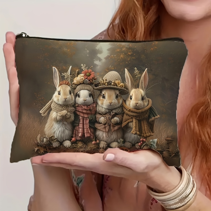 1pc Retro Easter Bunny Makeup  - Travel Accessories Needed recension och pris