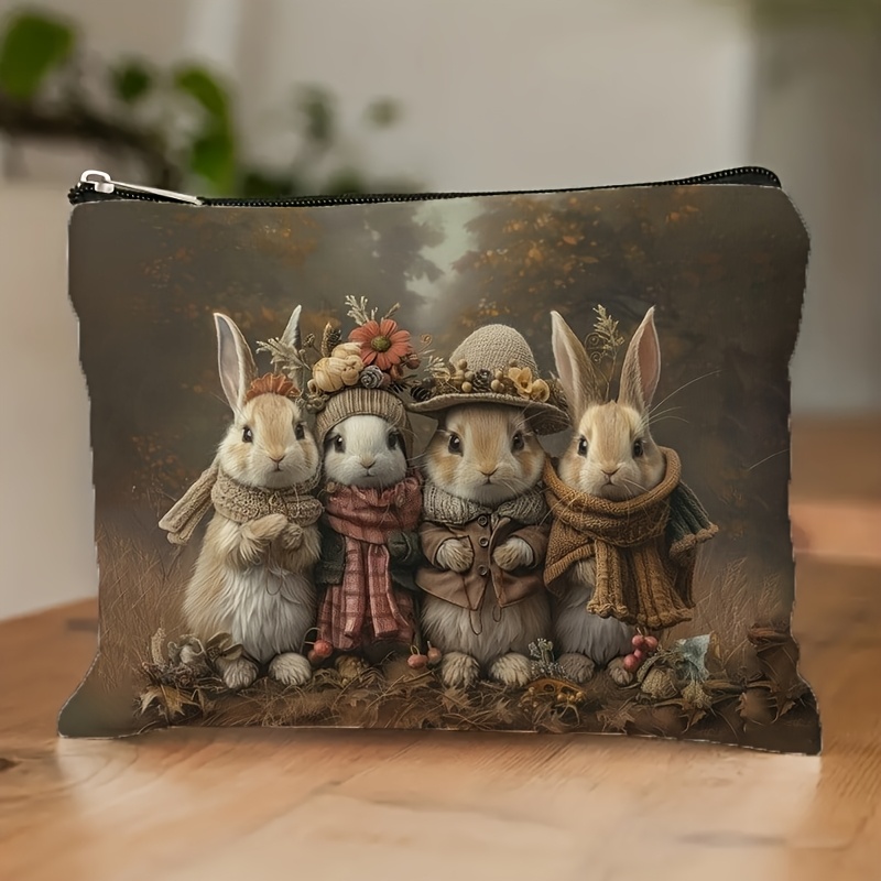 1pc Retro Easter Bunny Makeup  - Travel Accessories Needed recension och pris