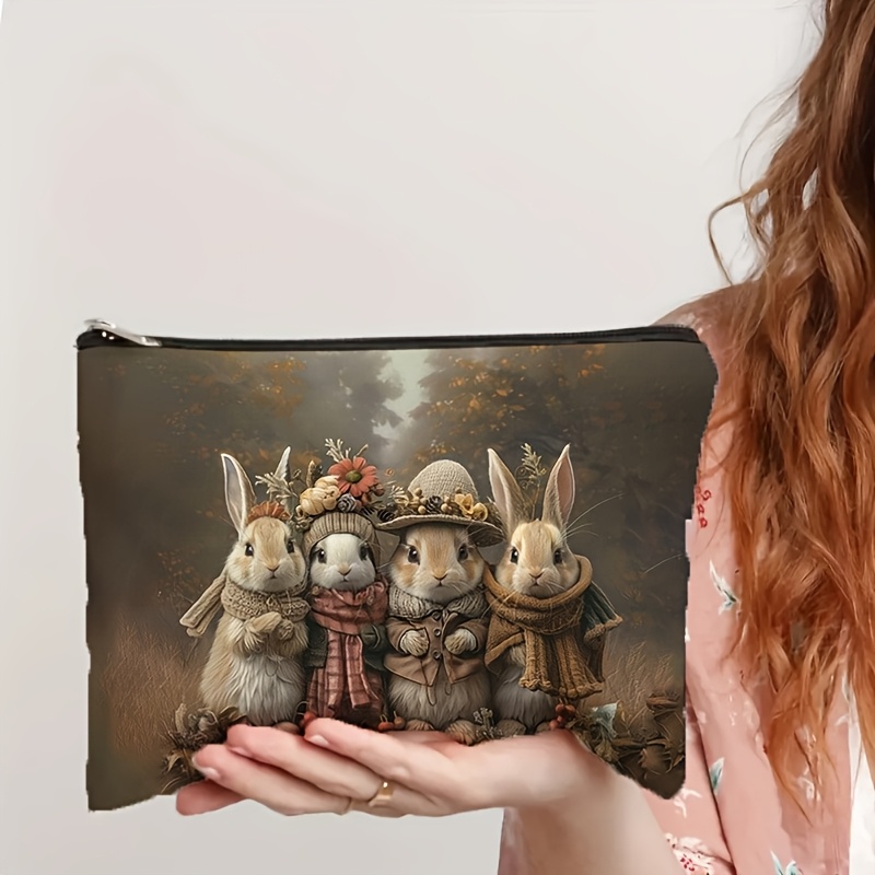 1pc Retro Easter Bunny Makeup  - Travel Accessories Needed recension och pris