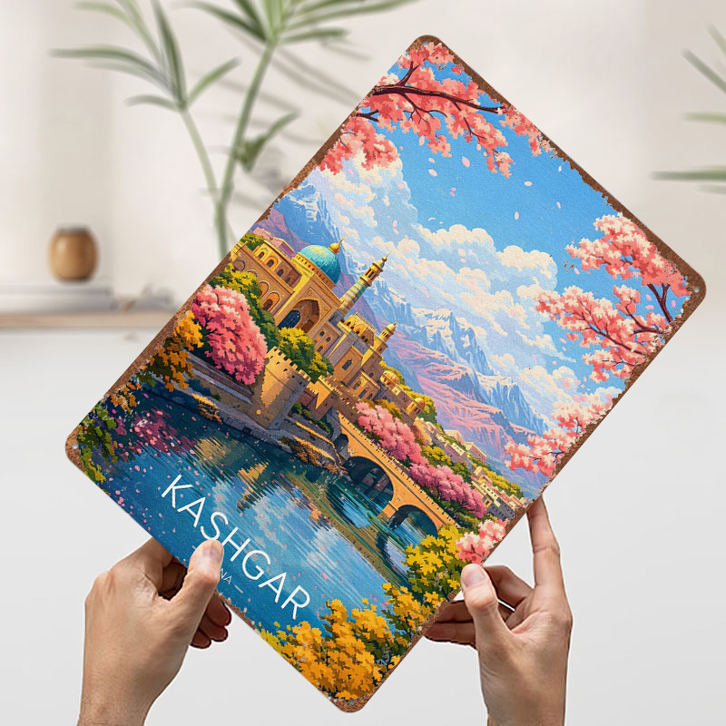 Kashgar China Travel 3D Textur - Travel Accessories For Europe recension och pris
