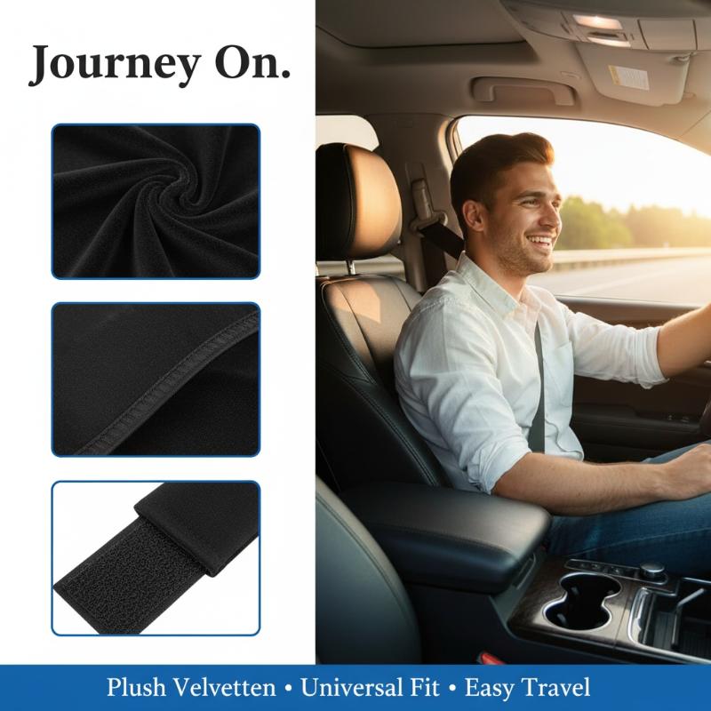 1/2pcs Soft Seat Belt Covers C - Travel Accessories For Car recension och pris