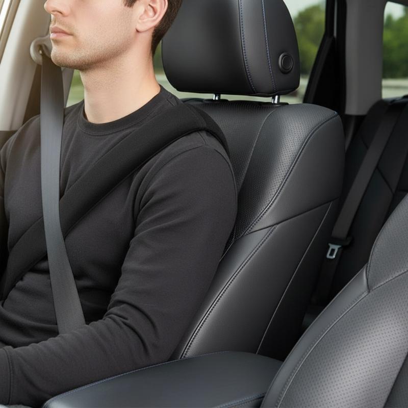 1/2pcs Soft Seat Belt Covers C - Travel Accessories For Car recension och pris