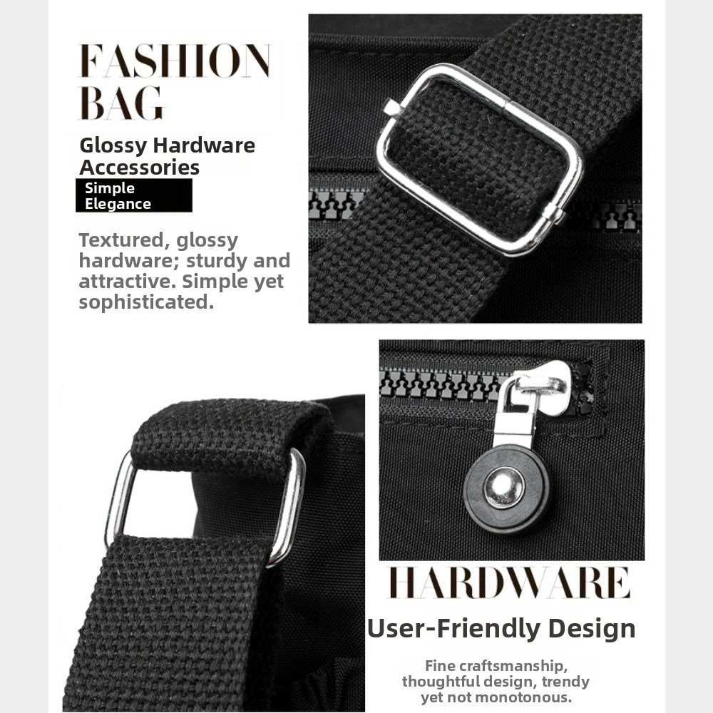 Nylon Cloth Women's Shoulder B - Travel Accessories Organizer Bag recension och pris