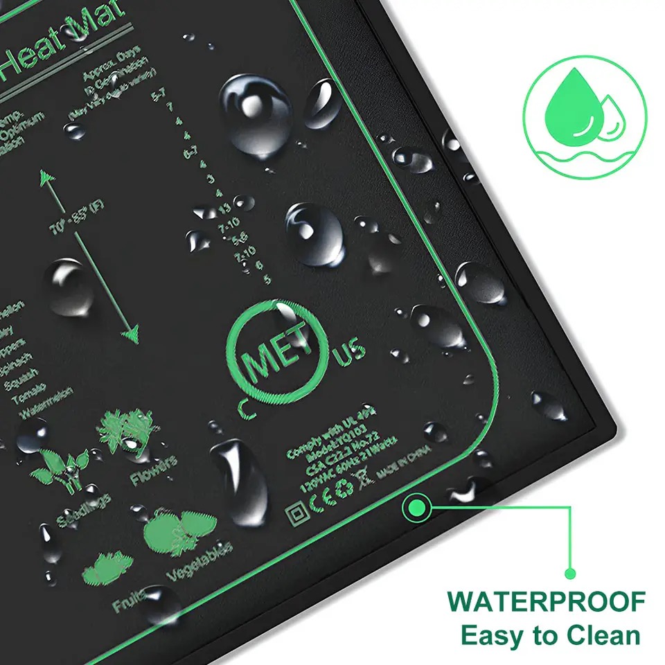 10/25/50CM Seedling Heat Mat I - Travel Accessories Uk recension och pris