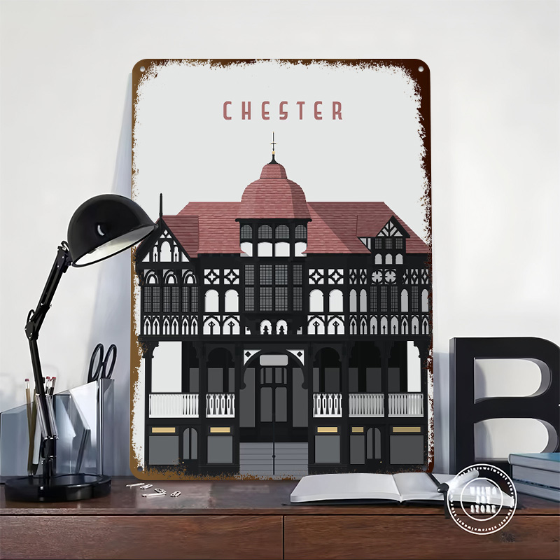 Chester Travel Printing Poster - Travel Accessories For Europe recension och pris