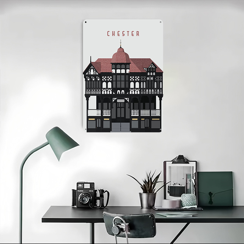 Chester Travel Printing Poster - Travel Accessories For Europe recension och pris