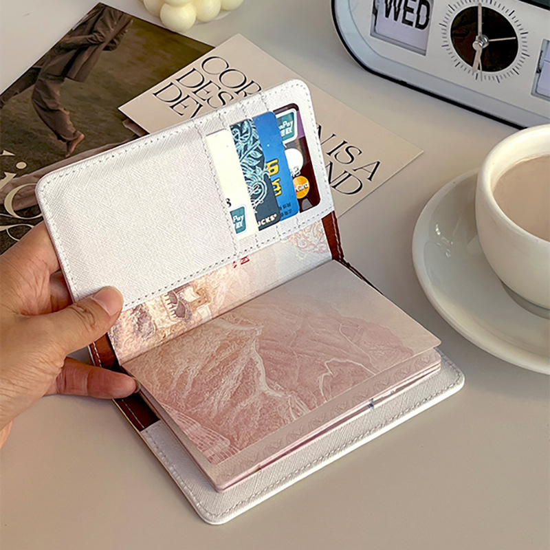 Cute Panda Passport Cover Girl - Travel Accessories For Plane recension och pris