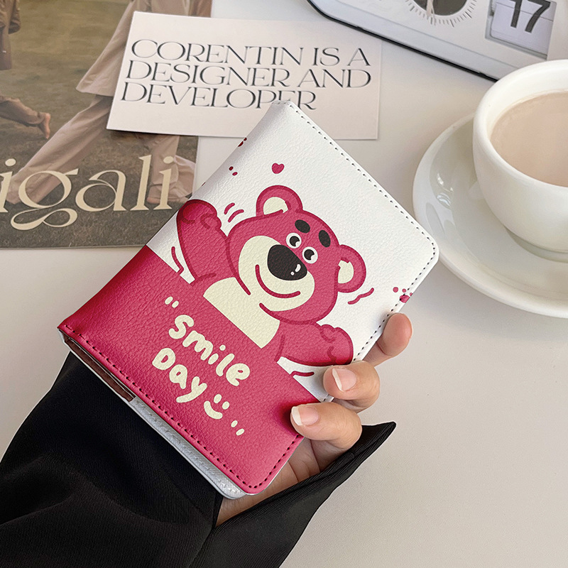 Cute Panda Passport Cover Girl - Travel Accessories For Plane recension och pris