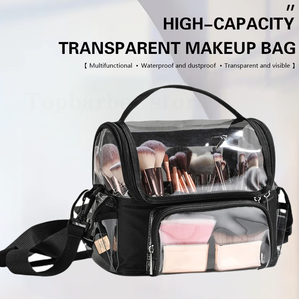 Makeup Brush Holder Backpack M - Travel Accessories Organizer Bag recension och pris