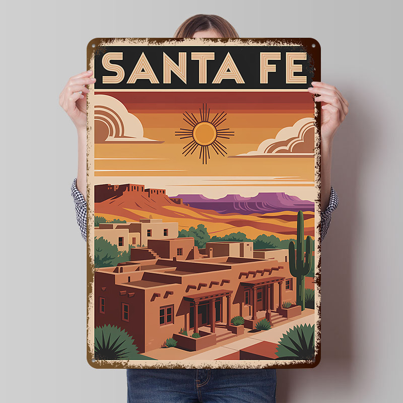 Santa Fe Travel Poster Customi - Travel Accessories For Europe recension och pris