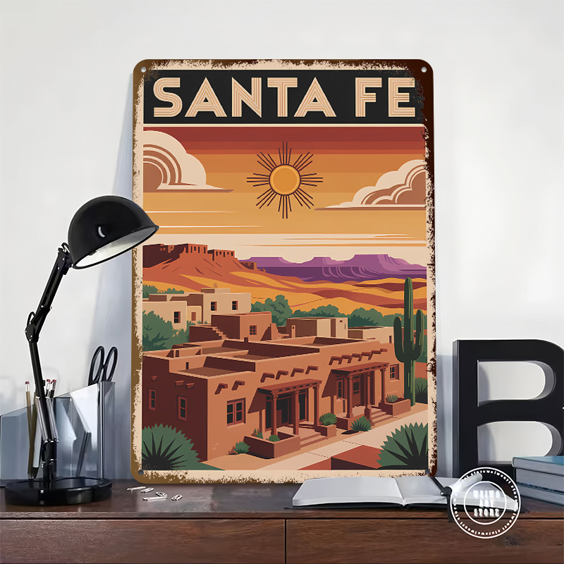 Santa Fe Travel Poster Customi - Travel Accessories For Europe recension och pris