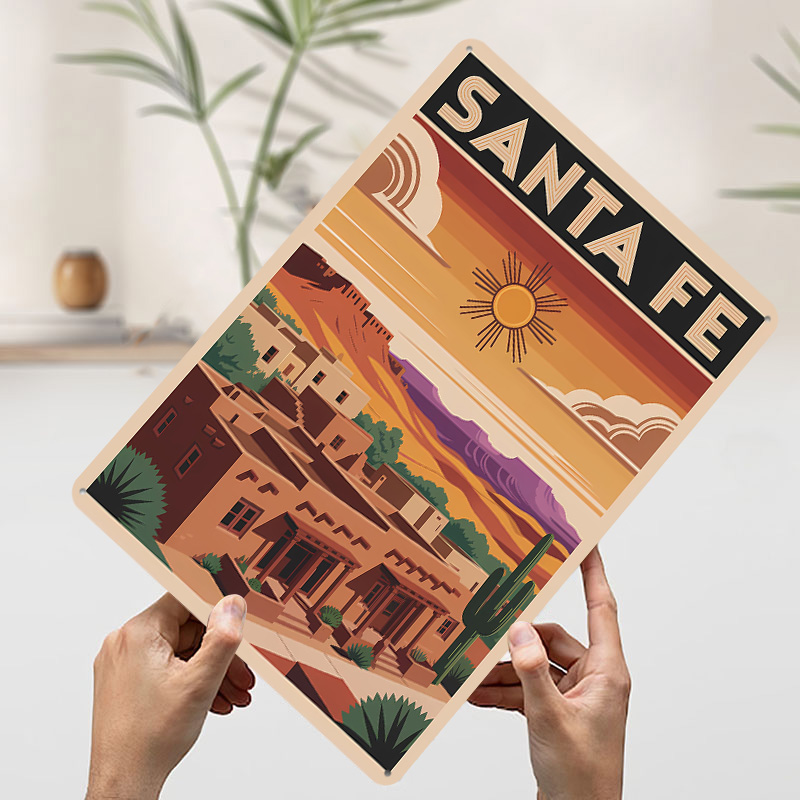Santa Fe Travel Poster Customi - Travel Accessories For Europe recension och pris