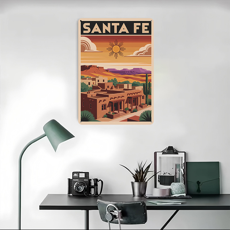 Santa Fe Travel Poster Customi - Travel Accessories For Europe recension och pris