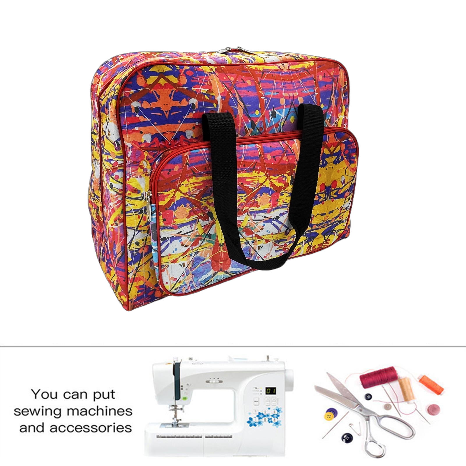 Sewing Machine Carrying Case,  - Travel Accessories Organizer Bag recension och pris