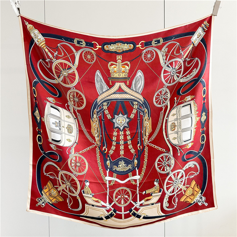 12MM Soft Silk Scarf Women 90C - Travel Accessories To Gift recension och pris