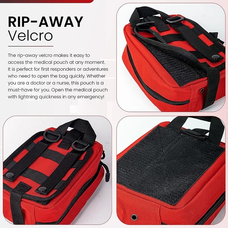 Outdoor First Aid Kit EDC Moll - Travel Accessories Kit Bag recension och pris