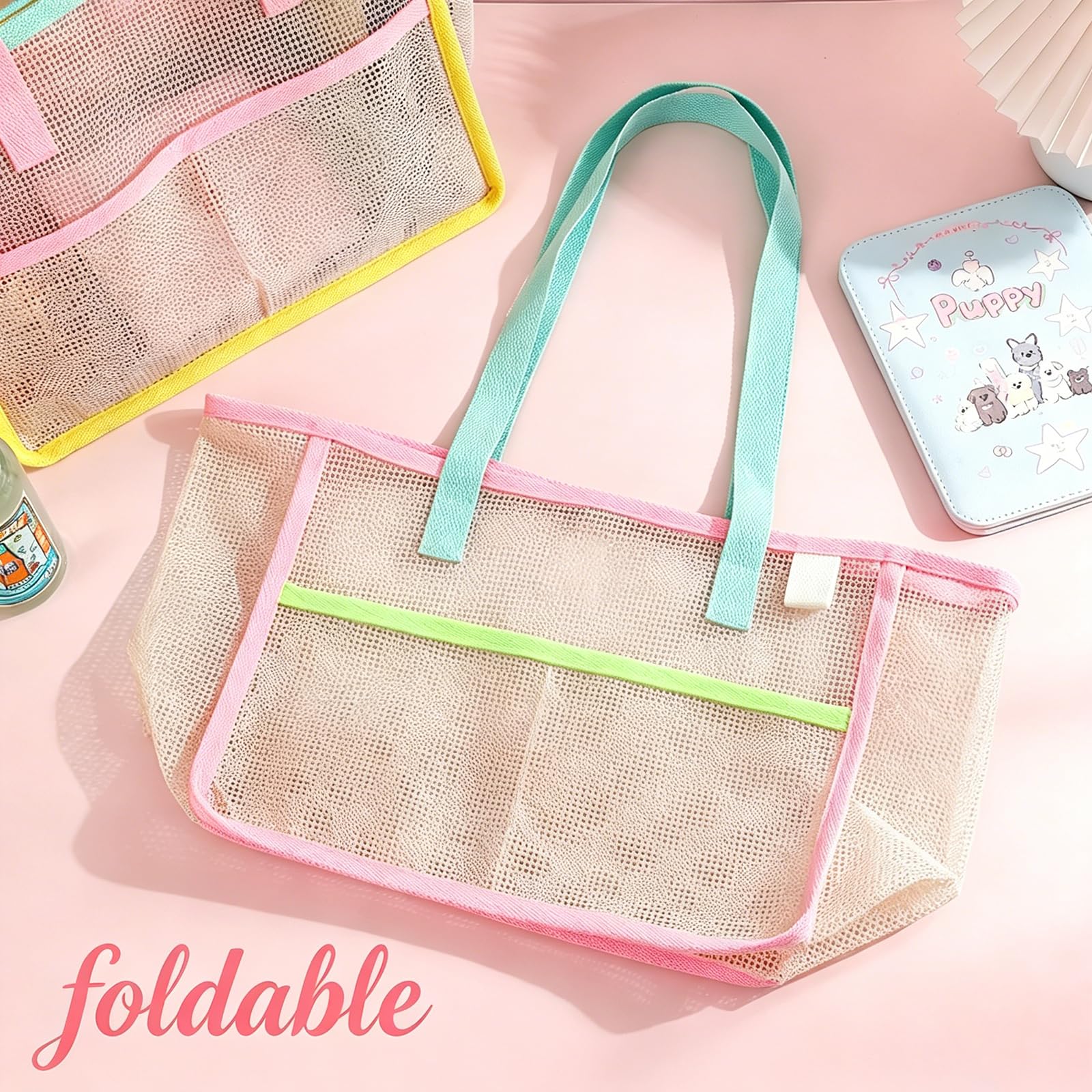 Beach Bags for Women Colorful  - Travel Accessories For Women recension och pris