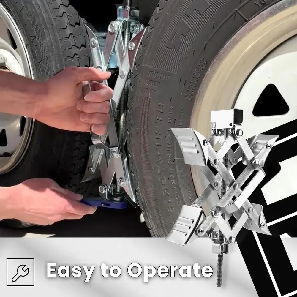 X-Shaped RV Wheel Chock Fit 3. - Travel Accessories Usa recension och pris