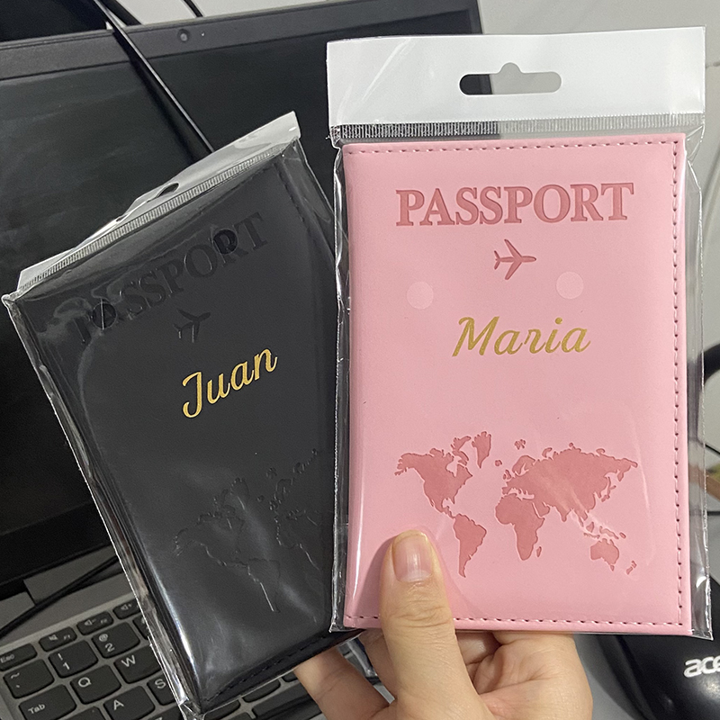 Custom Gold Color Name on Pass - Travel Accessories For Plane recension och pris