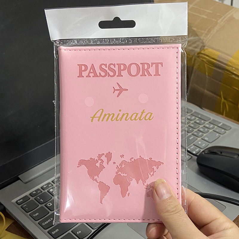 Custom Gold Color Name on Pass - Travel Accessories For Plane recension och pris